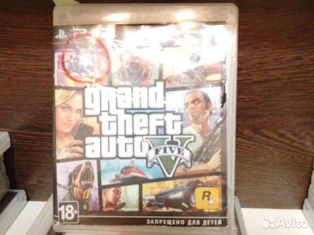 Диск для ps 3 GTA 5