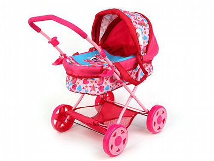 Коляска-люлька для кукол в стиле My Little Pony