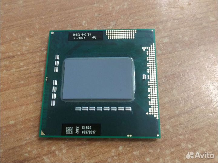 Процессор i7 740qm