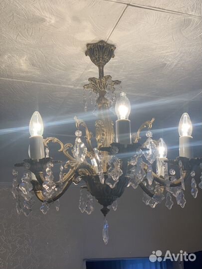 Люстра 6-ти рожковая СССР