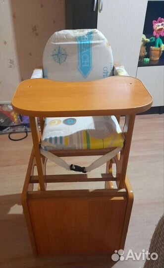 Стульчик-трансформер 2в1