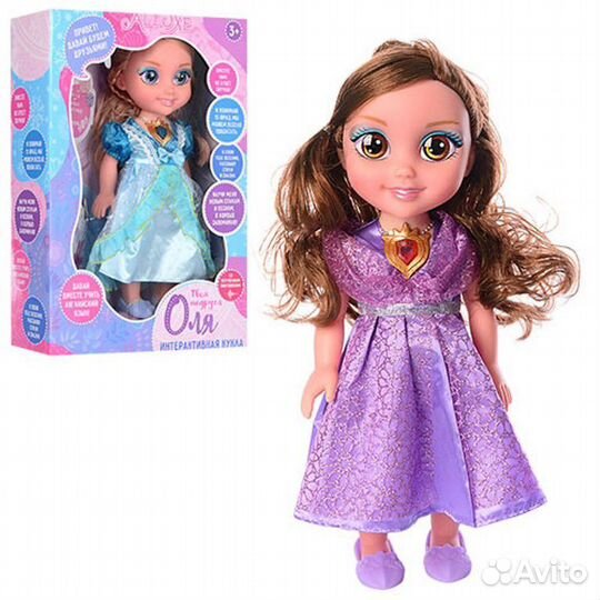 Кукла интерактивная Оля 15 фраз, сказки, песенки