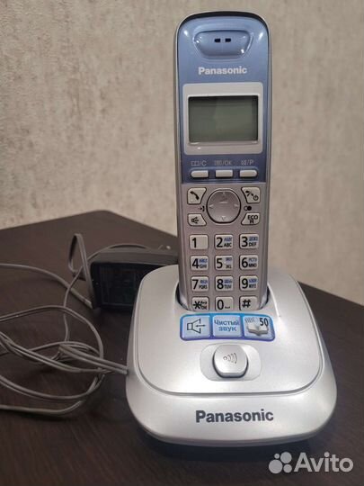 Panasonic стационарный радио телефон