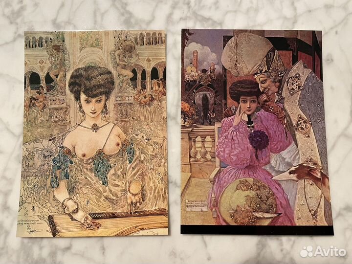 Почтовые открытки Мосса