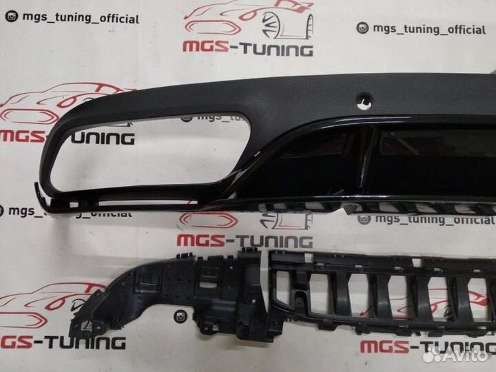 Диффузор Mercedes C coupe C205 AMG Edition 1