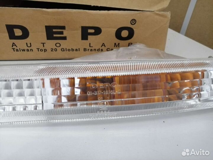 Указатель в бампер левый Civic 1988- 2171614lmae