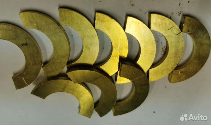 Полукольца распредвала бронзовые для змз 405,406