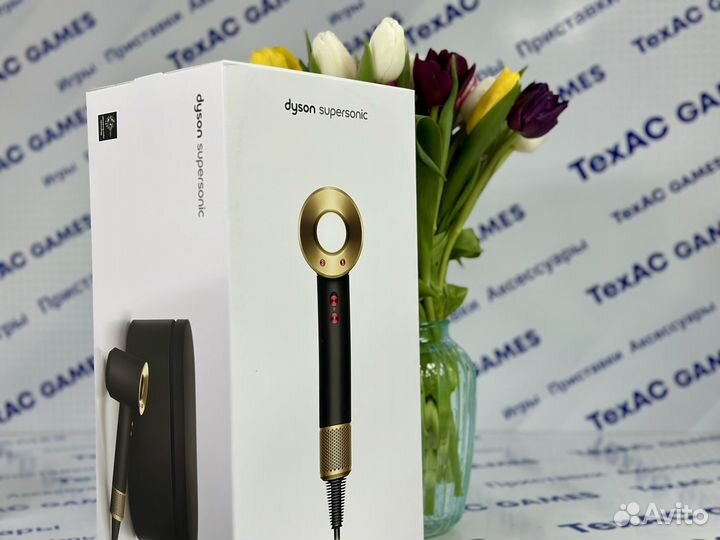 Фен Dyson Supersonic HD15 Gold Onyx