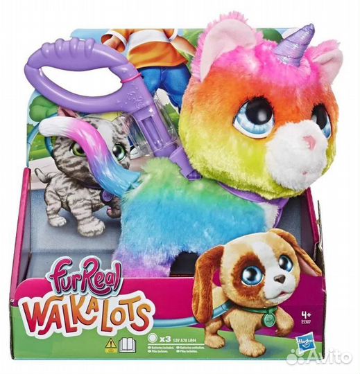 Игрушка FurReal Friends Котик-единорожек без короб