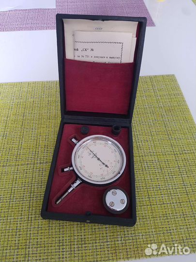Тахометр часовой 1967