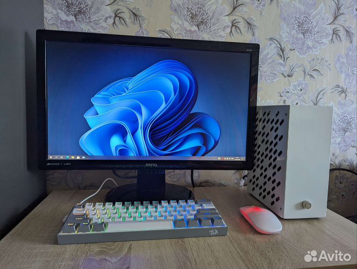 Мини пк (Ryzen 5600G/b450/16gb)