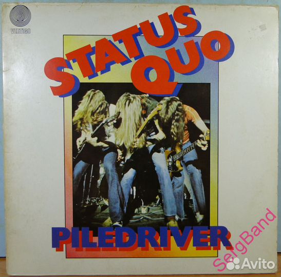 Status QUO Piledriver 1972 Vertigo (Swirl) Винил