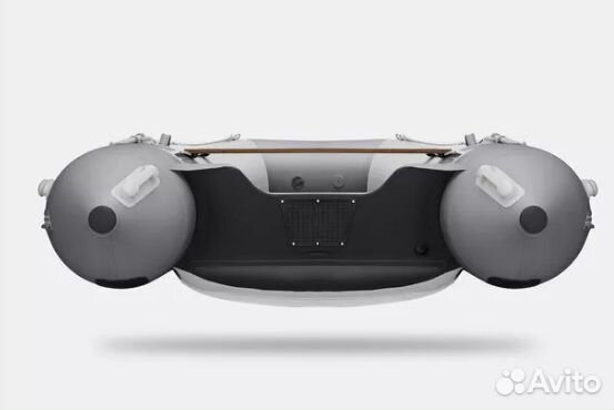 Надувная лодка gladiator E380S светло/темно-серый