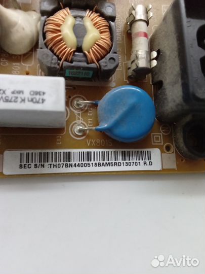 Блок питания bn44-00518B телевизора Samsung UE40