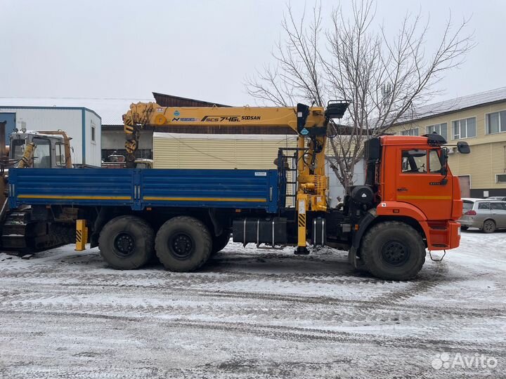 Аренда и услуги манипулятора-вездехода, стрела 7 т, 19.5 м, борт 8 т, 6.2 м