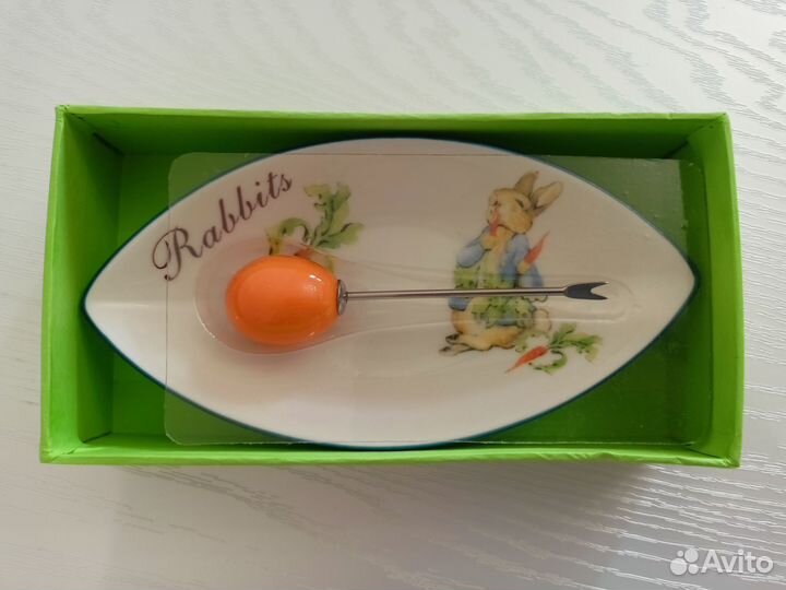 Блюдце с вилочкой