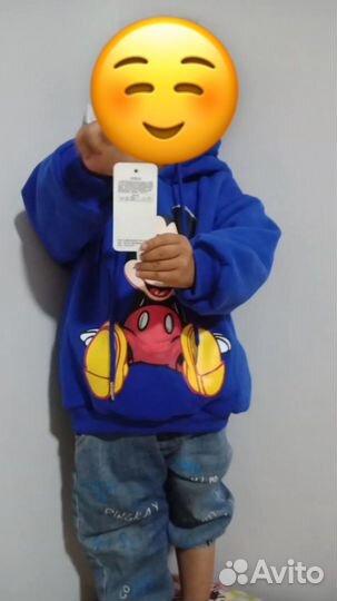 Новое детское худи (толстовка)