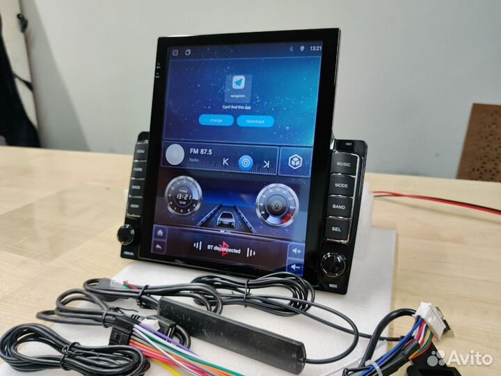 Магнитола Android 10 2*32Gb/8ядерts18-4G/WiFi/SIM