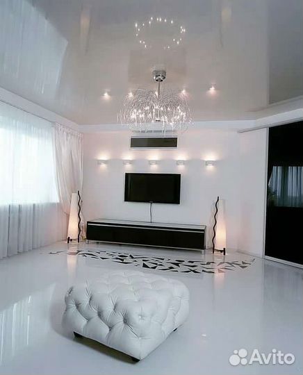 Натяжные потолки