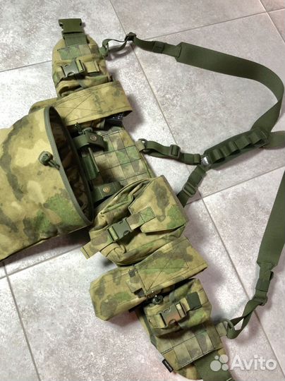 Комплект военный пояс + подсумки