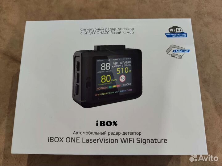 Радар-детектор iBOX ONE LaserVision WiFi Signature