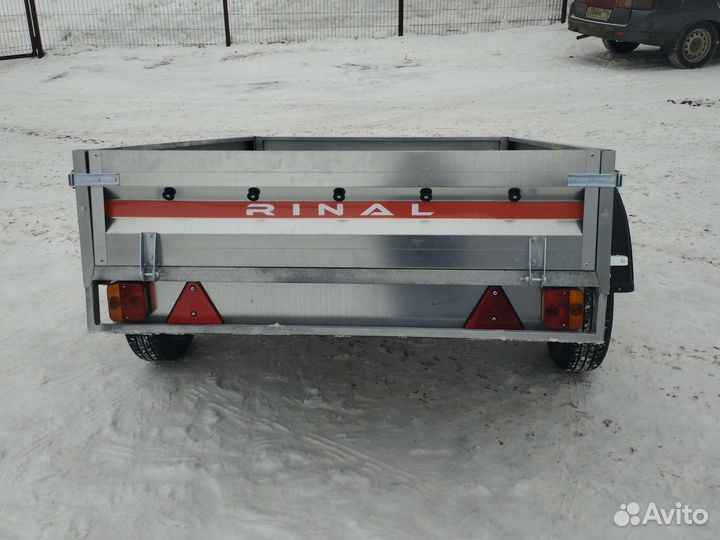 Прицеп легковой оцинкованный 2.06*1.30 без тента