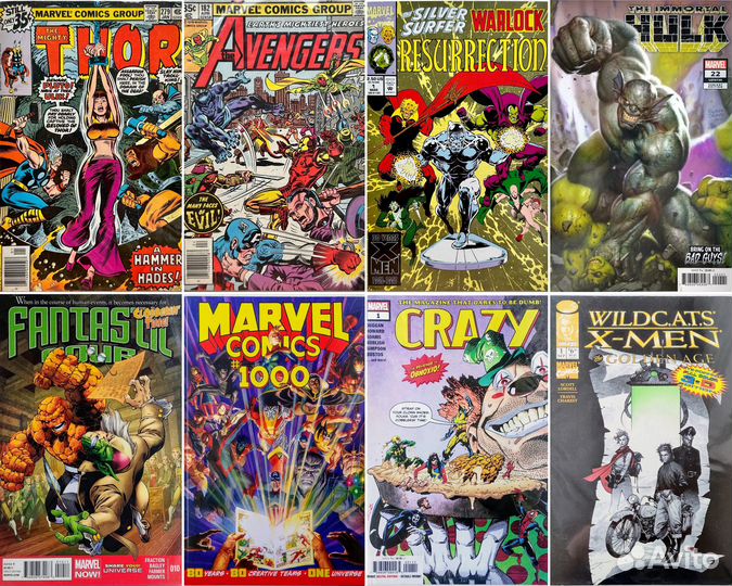 Комиксы на английском Marvel. Часть 4