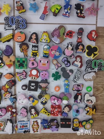 Джиббитсы для crocs jibbitz набор, новые