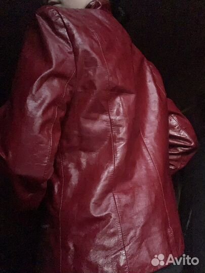 Куртка кожаная