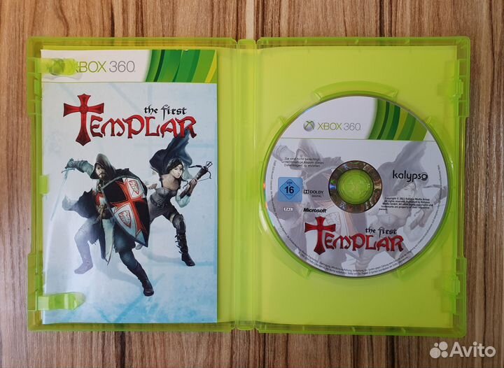 Xbox 360 / Xbox one The First Templar. Рус. Субтит