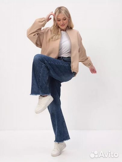 Новая ветровка джинсовка большой размер