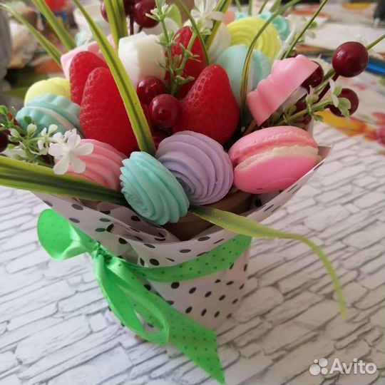 Мыло ручной работы букеты