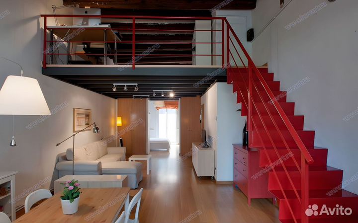 Лестницы. Антресольный этаж, системы и лестницы