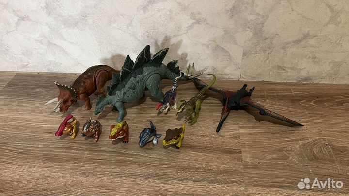 Динозавры jurassic world mattel