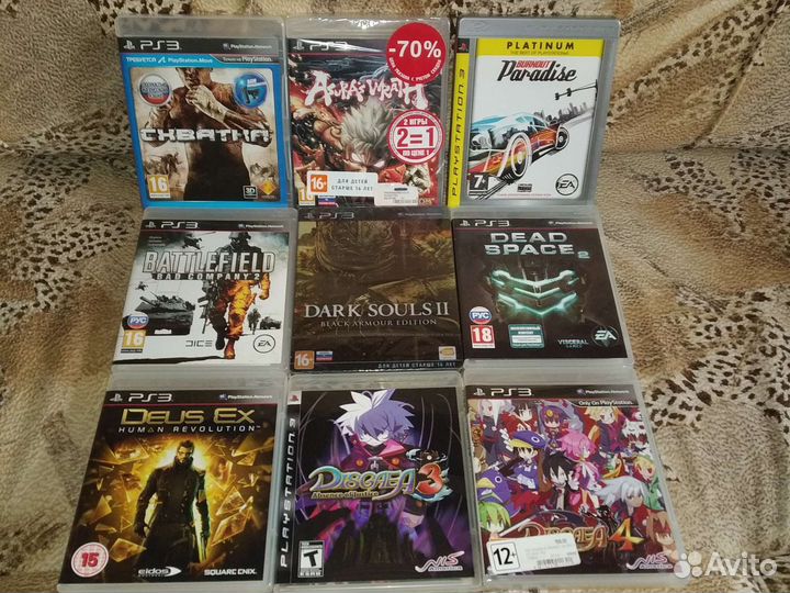 Игры диски для ps3