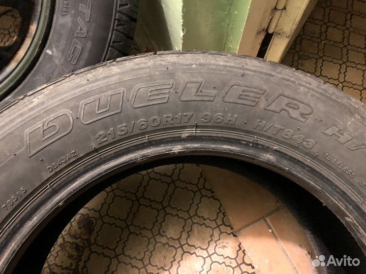 Bridgestone Dueler H/L Alenza 21.5/6 R17