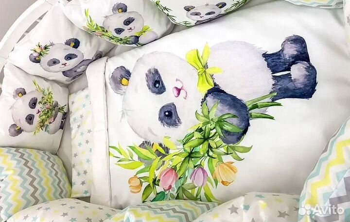 Комплект в кроватку с бортиками
