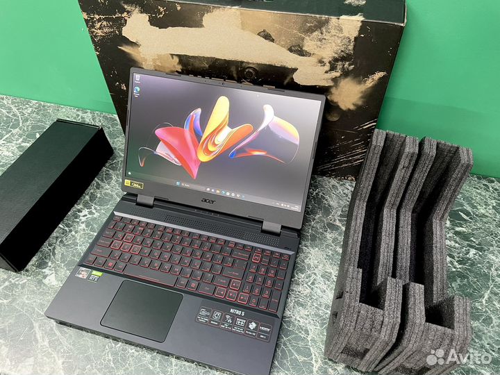 Acer Nitro 5 (R5 6600H, RTX3050 95W, 16Gb)