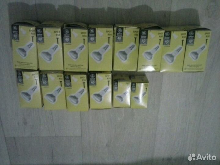 Лампы зеркальные General Electric R50, R39 E14