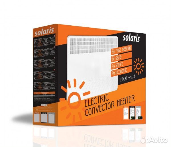 Конвектор электрический Solaris KIP4550E10