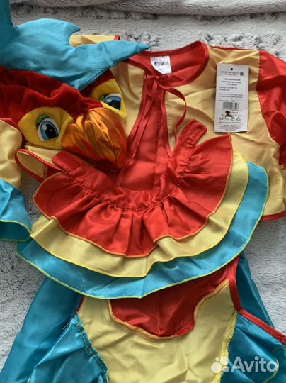 Новогодний костюм-попугай