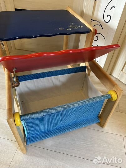 Детский столик и стульчик деревянный