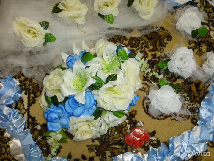 Свадебные наборы аксессуаров (много разного)