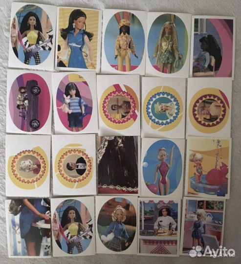 Наклейки Барби фантазия