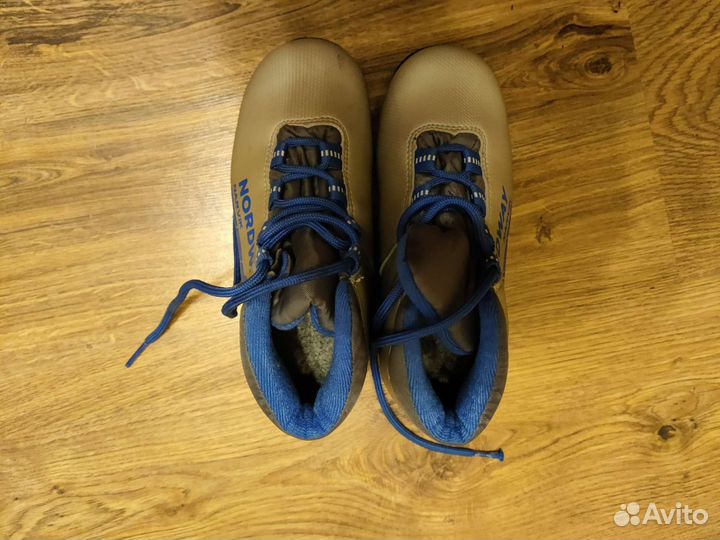 Лыжные ботинки детские 32, 34