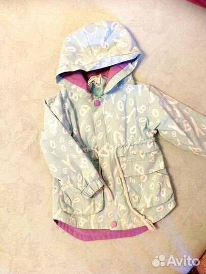 Ветровка для девочки 98