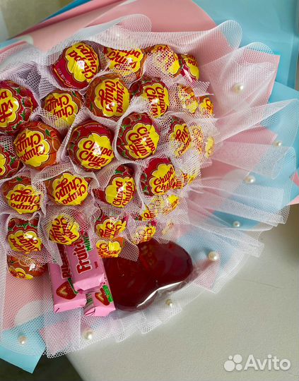 Букет из чупа чупсов