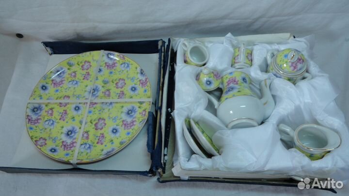 Антиквариат из Европы. Кукольный чайный сервиз