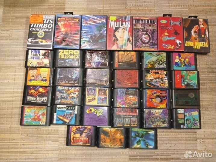 Картриджи sega стародел