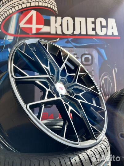 Hre ff10 r19 5*114.3 черный мат toyota lexus